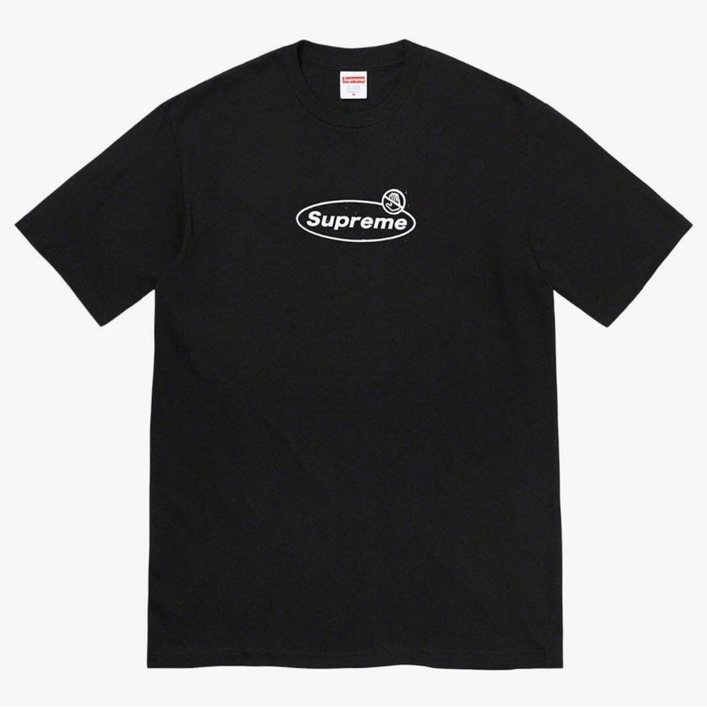 Supreme Tee 'Warning / Don't' Black (FW22)